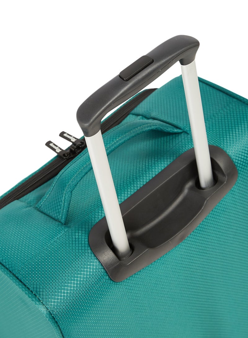 Regency Softside Cabin Luggage Trolley Dark Green - Image 4