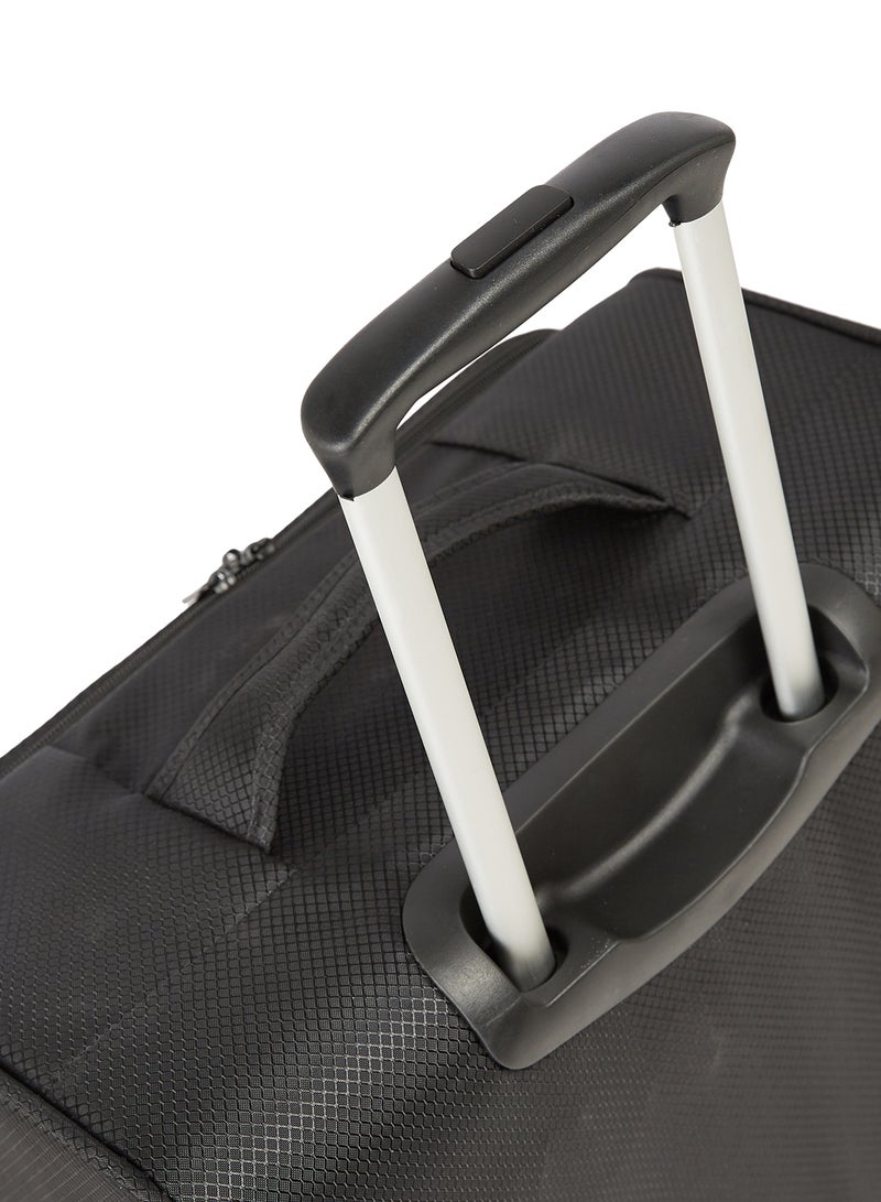 Regency - Softside Small Check in Luggage Trolley Black - Image 1