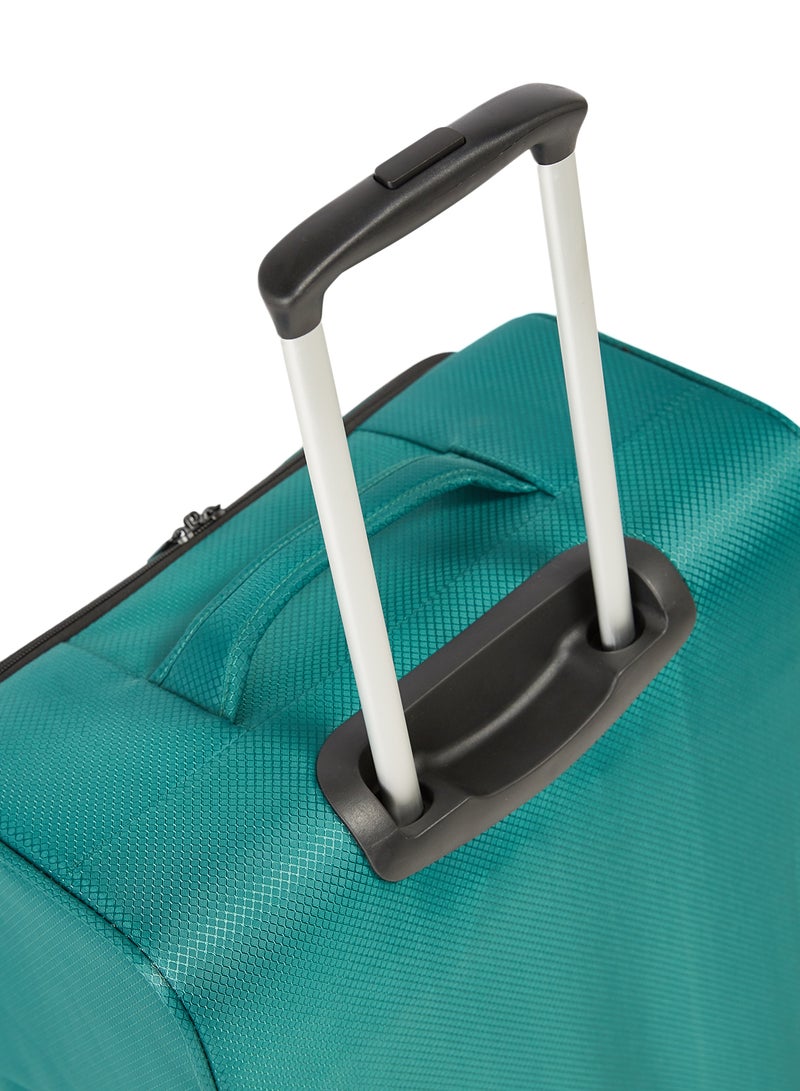 Regency Softside Medium Check in Luggage Trolley Dark Green - Image 4