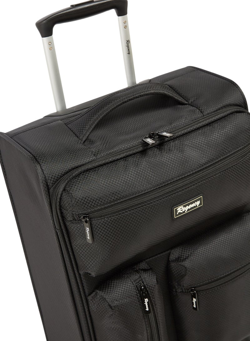 Regency Softside Cabin Luggage Trolley Black - Image 3