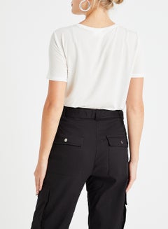 VERO MODA You Can T-Shirt Off-White  - Image 3