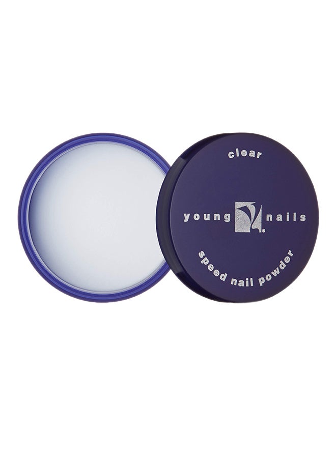 يانج نيلز بودرة أظافر لغطاء من الأكرليك أبيض - Image 1