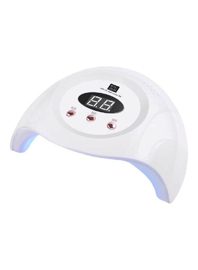 Generic 90W With Nail Dryer for Faster Curing Gel Polish White 