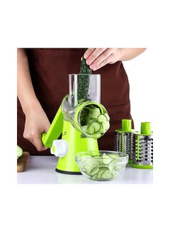 Gerenic 4-Piece Vegetable And Fruit Chopper Set Green 6x24.4x17.8centimeter  - Image 2