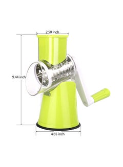 Gerenic 4-Piece Vegetable And Fruit Chopper Set Green 6x24.4x17.8centimeter  - Image 3