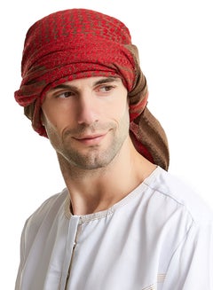 ماركة غير محددة وشاح كاجوال أحمر/أبيض  - Image 2
