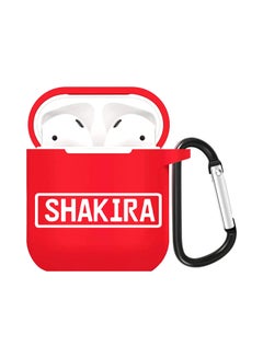 Protective Case For Apple AirPods - Shakira Red