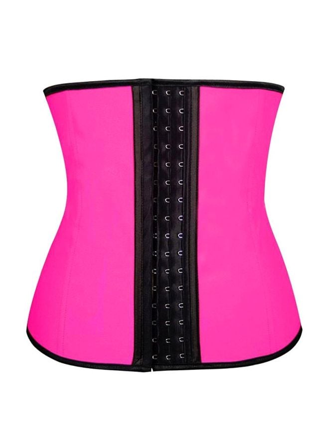 Polyester Bustiers Corset Pink/Black  - Image 1