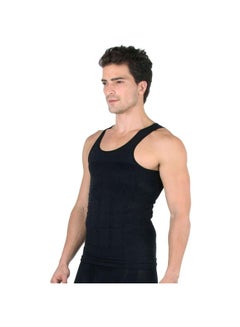SLIM'N LIFT Round Neck Vest Black  - Image 3