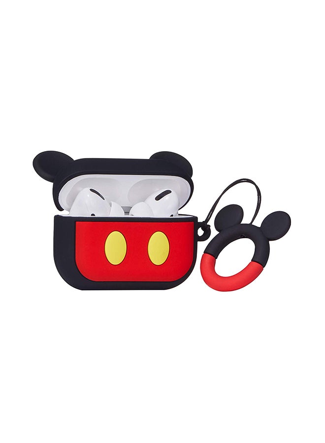 Aimax - Black Mickey Cartoon Case Cover For Apple AirPods Pro Multicolour - Image 1