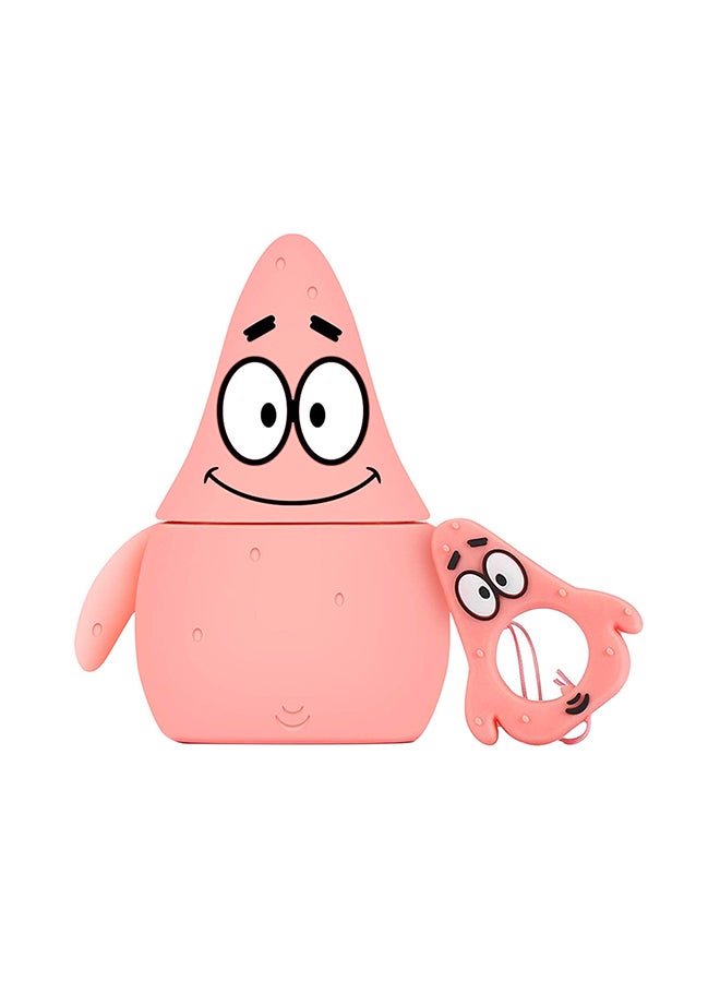 Aimax Patrick Cartoon Case Cover For Apple AirPods Pro Pink - Image 1