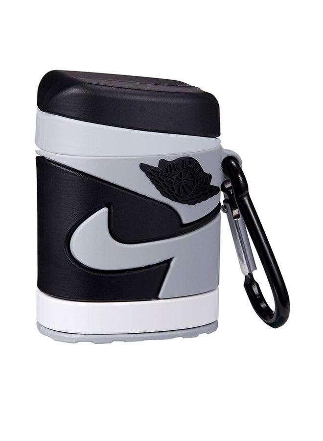 Aimax Aj Sneaker 3D Cartoon Case Cover For Apple AirPods Grey/Black - Image 1