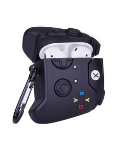 Aimax Game Controller Cartoon Case Cover For Apple AirPods Black  - Image 2