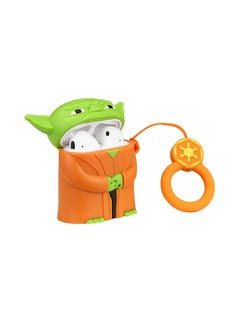 Aimax Yoad 3D Cartoon Case Cover For Apple AirPods Green/Orange  - Image 2