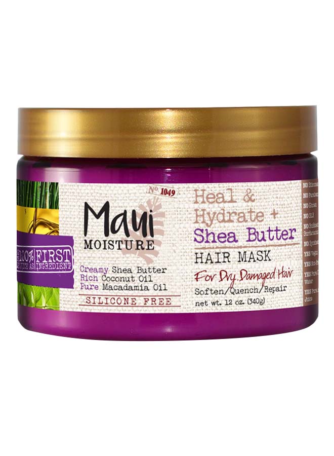 MAUI MOISTURE Heal And Hydrate Shea Butter Hair Mask Purple 
