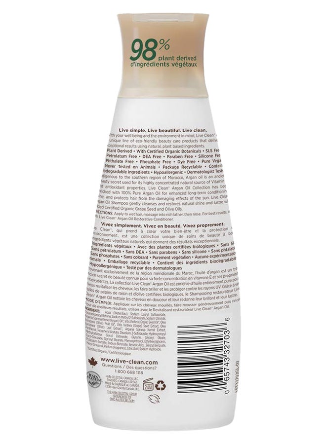 Live Clean Argan Oil Restorative Shampoo - Image 2