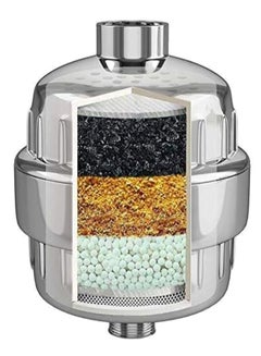 Generic Water Purifier Shower Filter Silver  - Image 1