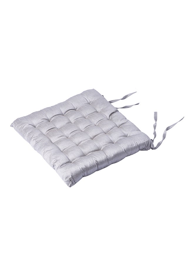 Home Box Chair Pad Grey 40x40centimeter  - Image 2