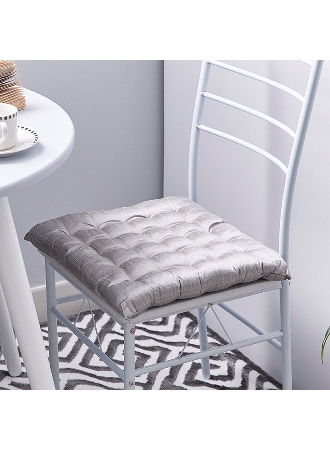 Home Box Chair Pad Grey 40x40centimeter  - Image 1