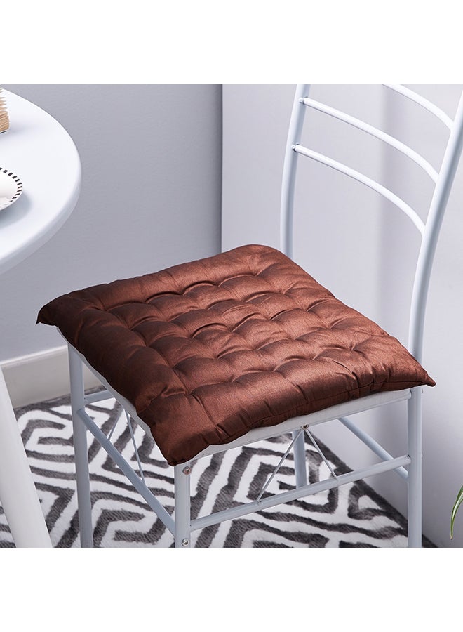 Home Box - Chair Pad Brown 40x40centimeter - Image 1