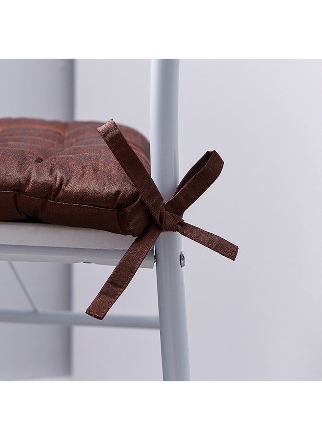 Home Box - Chair Pad Brown 40x40centimeter - Image 1