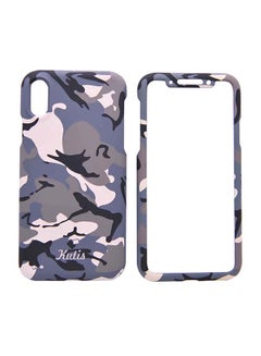 Full Body Protective Case Cover For Apple iPhone X/XS Multicolour