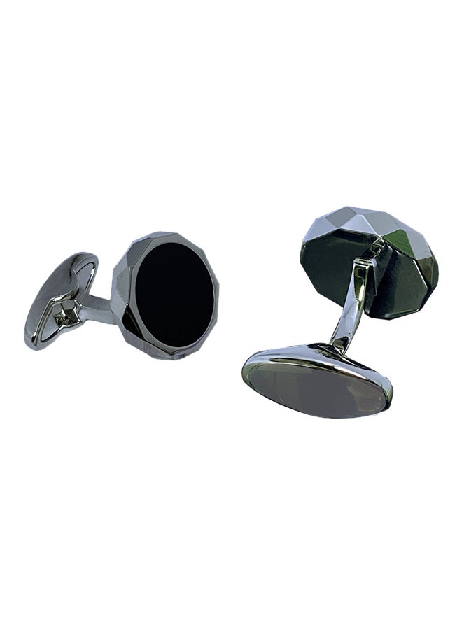 Segma - Stainless Steel Cufflinks - Image 1