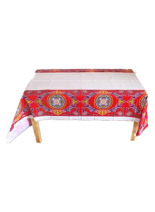 Disposable Ramadan Decorative Table Cover Multicolour 140 x 180centimeter  - Image 2
