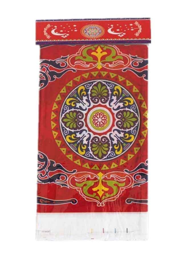 Disposable Ramadan Decorative Table Cover Multicolour 140 x 180centimeter  - Image 1