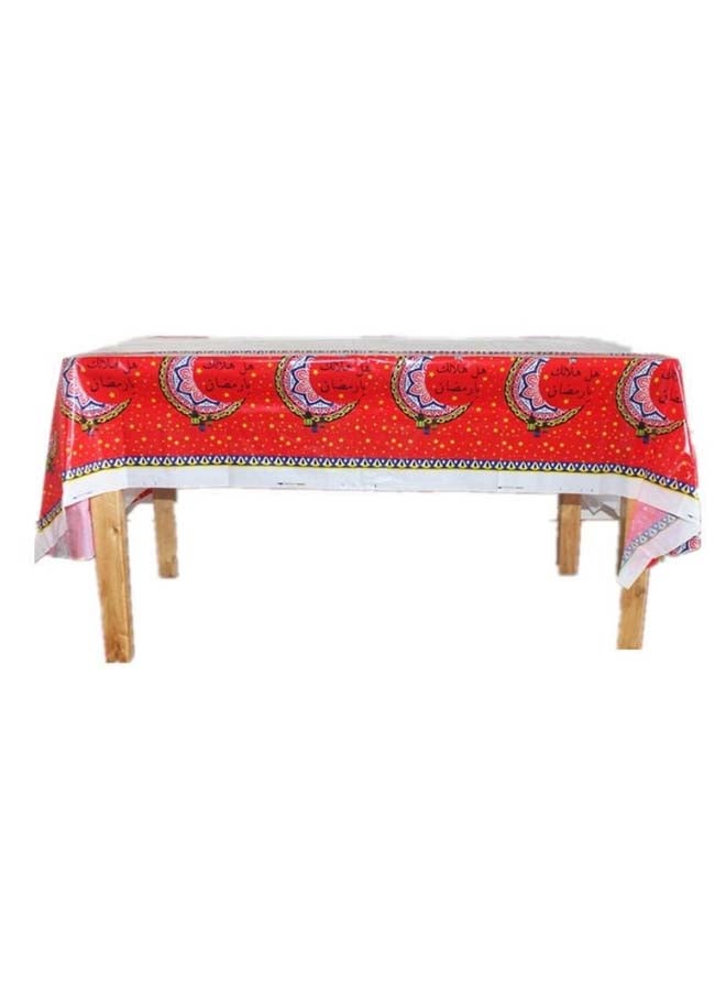 Disposable Ramadan Decorative Table Cover Multicolour 108 x 180centimeter - v1581158808/N34354608A_3