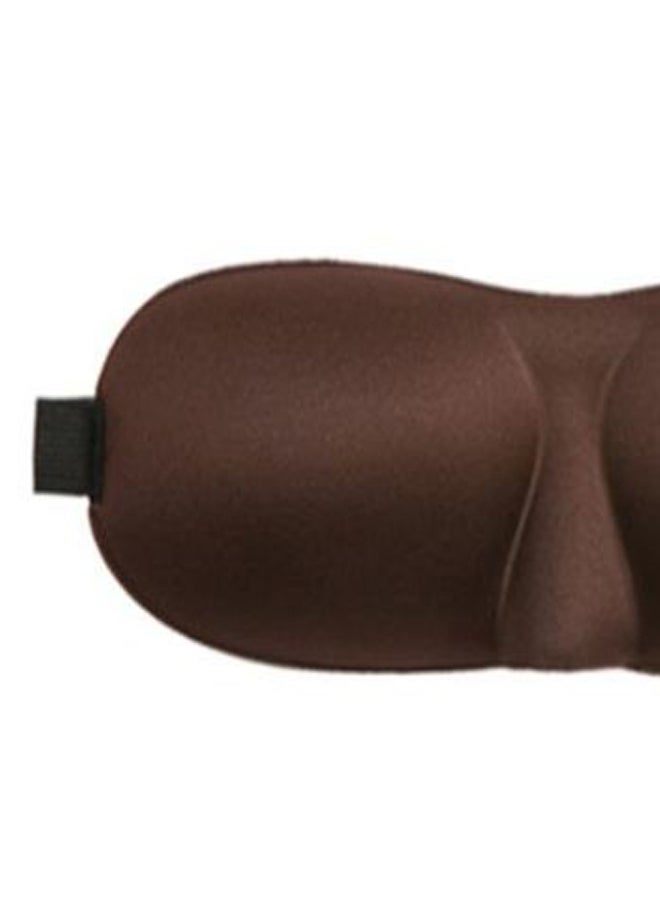 3D Travel Comfortable Aid Eye Mask Brown  - Image 2