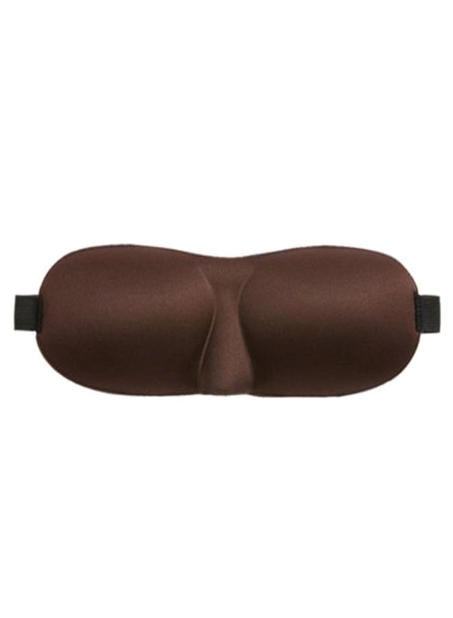 3D Travel Comfortable Aid Eye Mask Brown  - Image 1