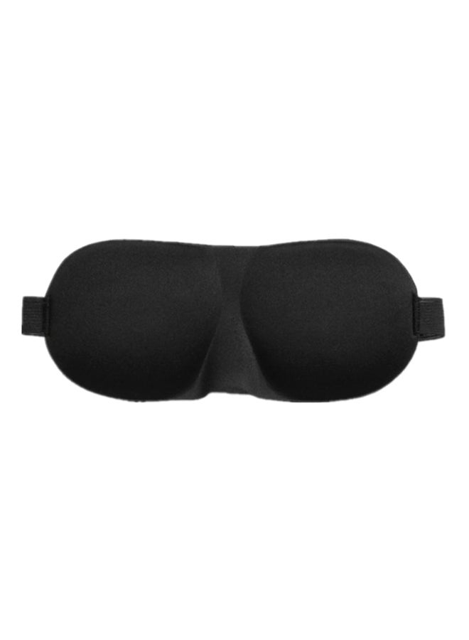 Generic - 3D Countered Sleeping Eye Mask Black - Image 1