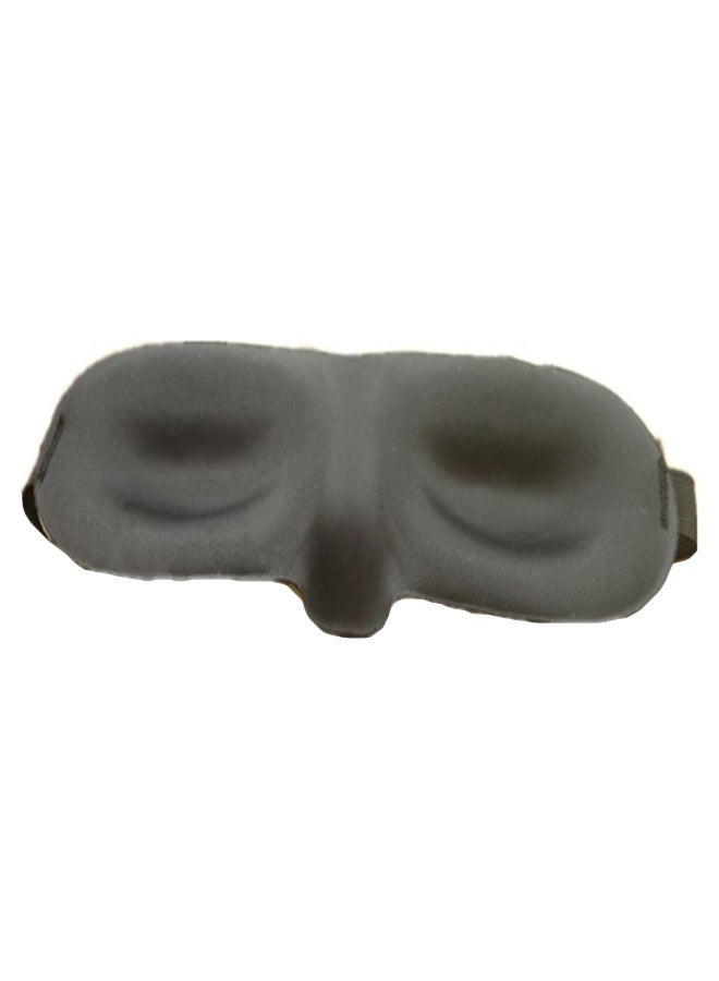 Generic - 3D Countered Sleeping Eye Mask Black - Image 1