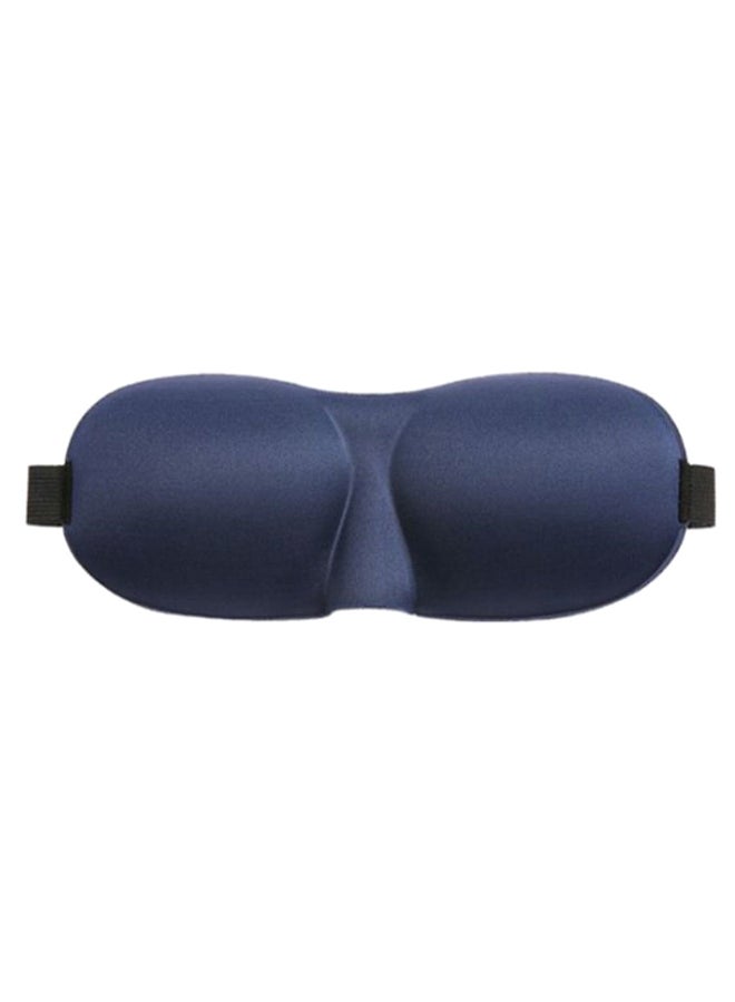 3D Countered Sleeping Eye Mask Navy Blue - Image 1