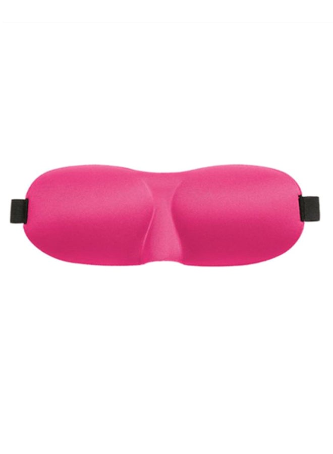 3D Countered Sleeping Eye Mask Pink  - Image 1