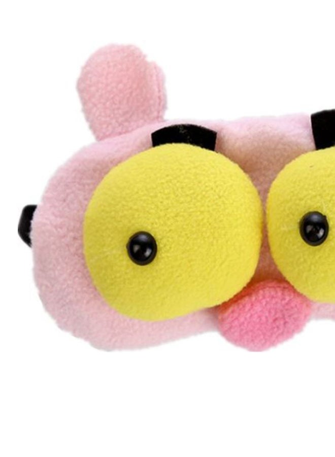 Cute Cartoon Pattern Sleeping Eye Mask Yellow/Pink/Black - Image 2