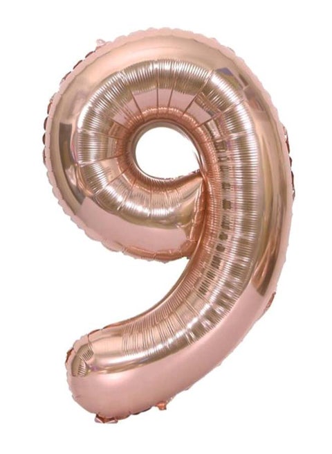 9 Number Birthday Party Decoration Big Foil Balloon 40inch