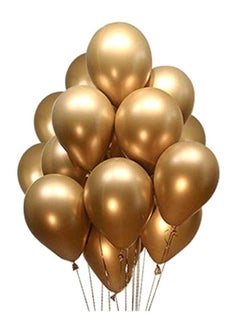 Generic 10-Piece Round Birthday Party Decoration Metallic Latex Balloon Set 12inch  - Image 1