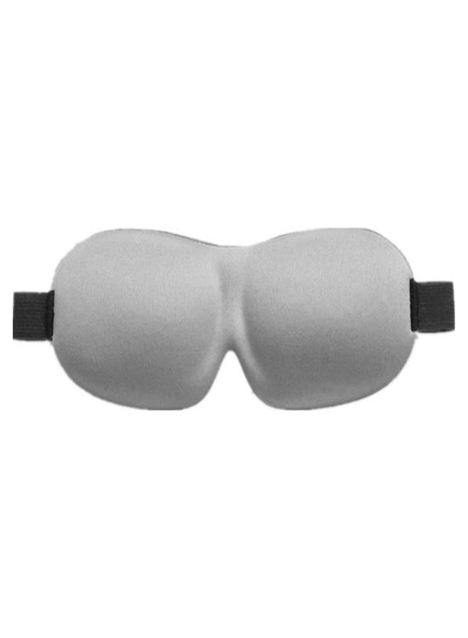 3D Countered Sleeping Eye Mask Grey