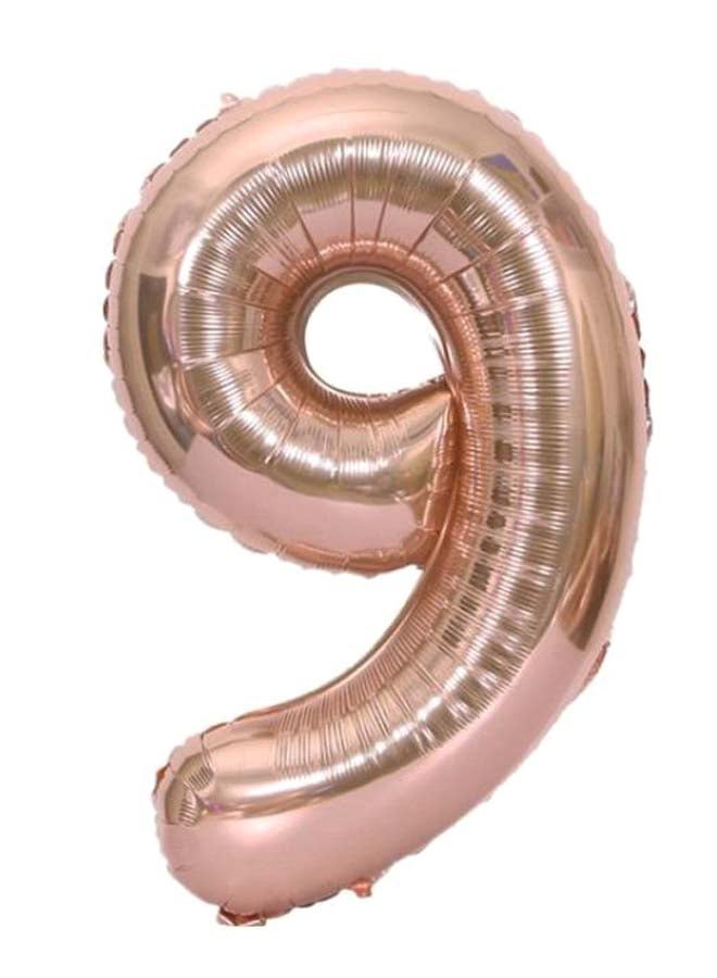 9 Number Birthday Party Decoration Big Foil Balloon 40inch