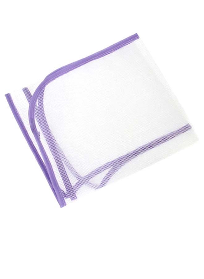 Fabric Heat Resistant Insulation Ironing Cloth Clear/Purple