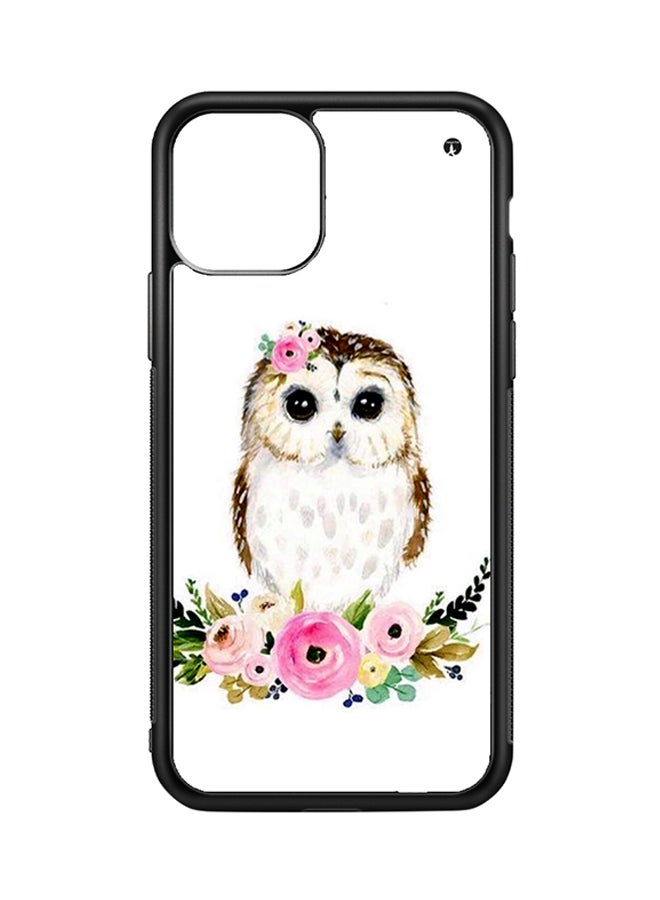 غطاء حماية لهاتف آيفون 11 برو طبعة بومة