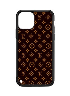Protective Case Cover For Apple iPhone 11 Pro Louis Vuitton (Black Bumper)