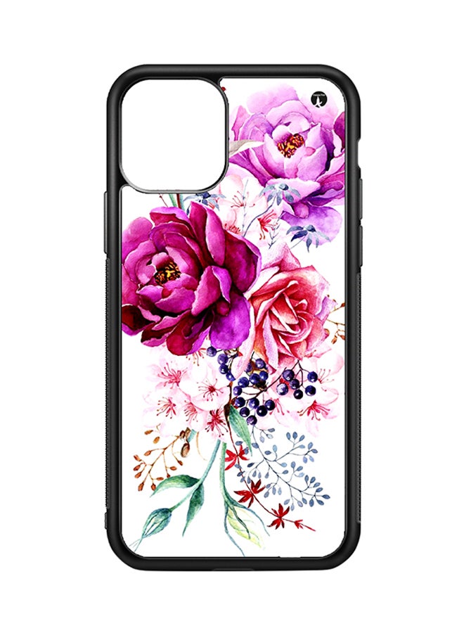 Protective Case Cover For Apple iPhone 11 Pro Flowers
