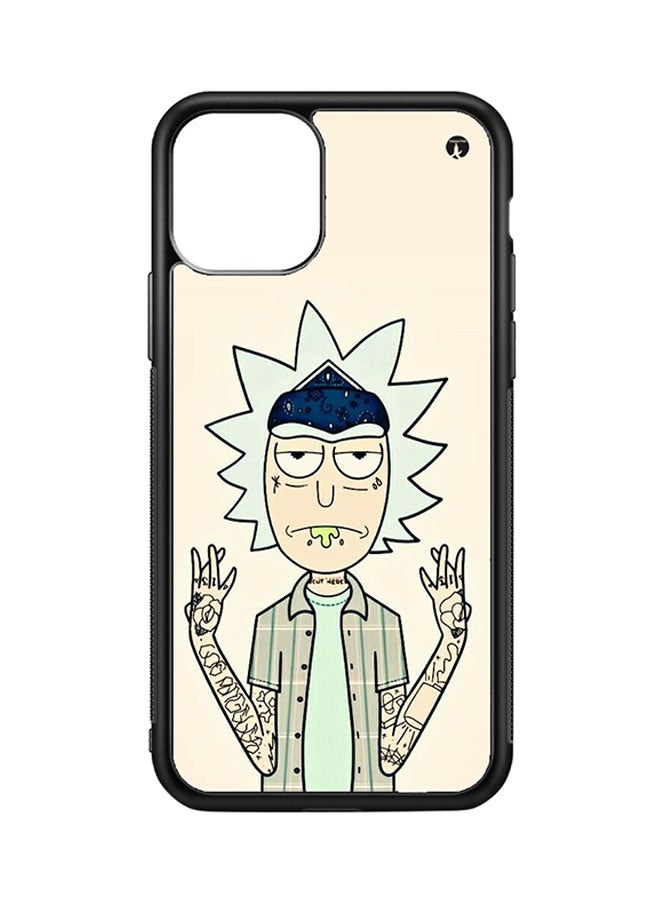 بي بي غطاء حماية واقي لهاتف أبل آيفون 11 برو طبعة مستوحاة من مسلسل "Rick And Morty"