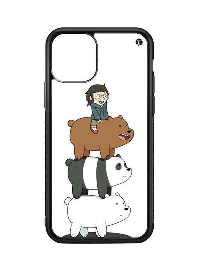 BP Protective Case Cover For iPhone 11 Pro We Bare Bears (Black Bumper)