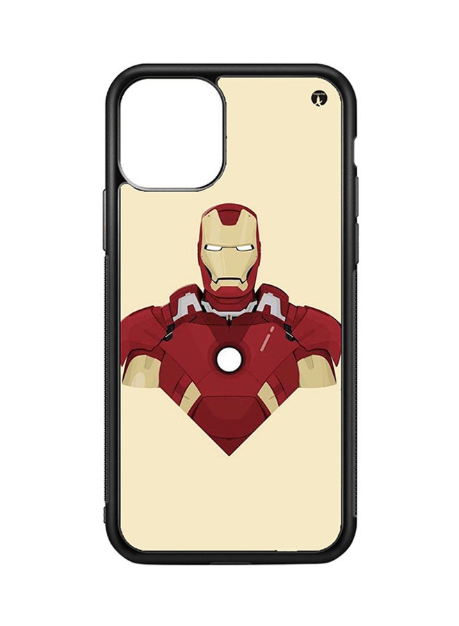 BP Protective Case Cover For Apple iPhone 11 Pro Beige/Red