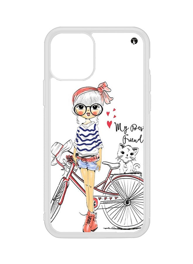 غطاء حماية واقي لهاتف أبل آيفون 11 برو فتاة