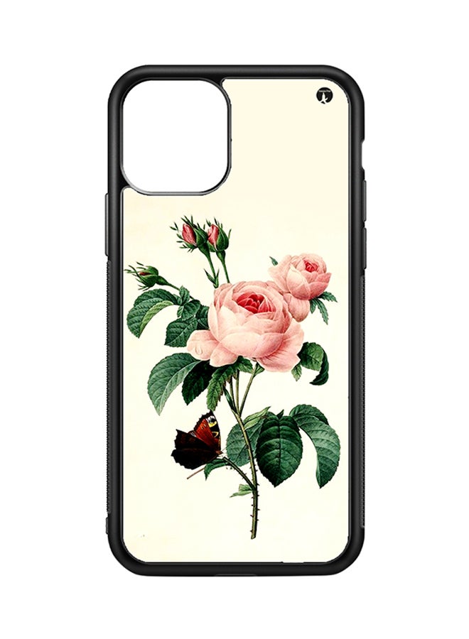 BP Protective Case Cover For Apple iPhone 11 Pro Vintage Art (Black Bumper)